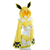 Official Jolteon Plush Paw Cosplay Costume Set for Anime Conventions - Halloweez
